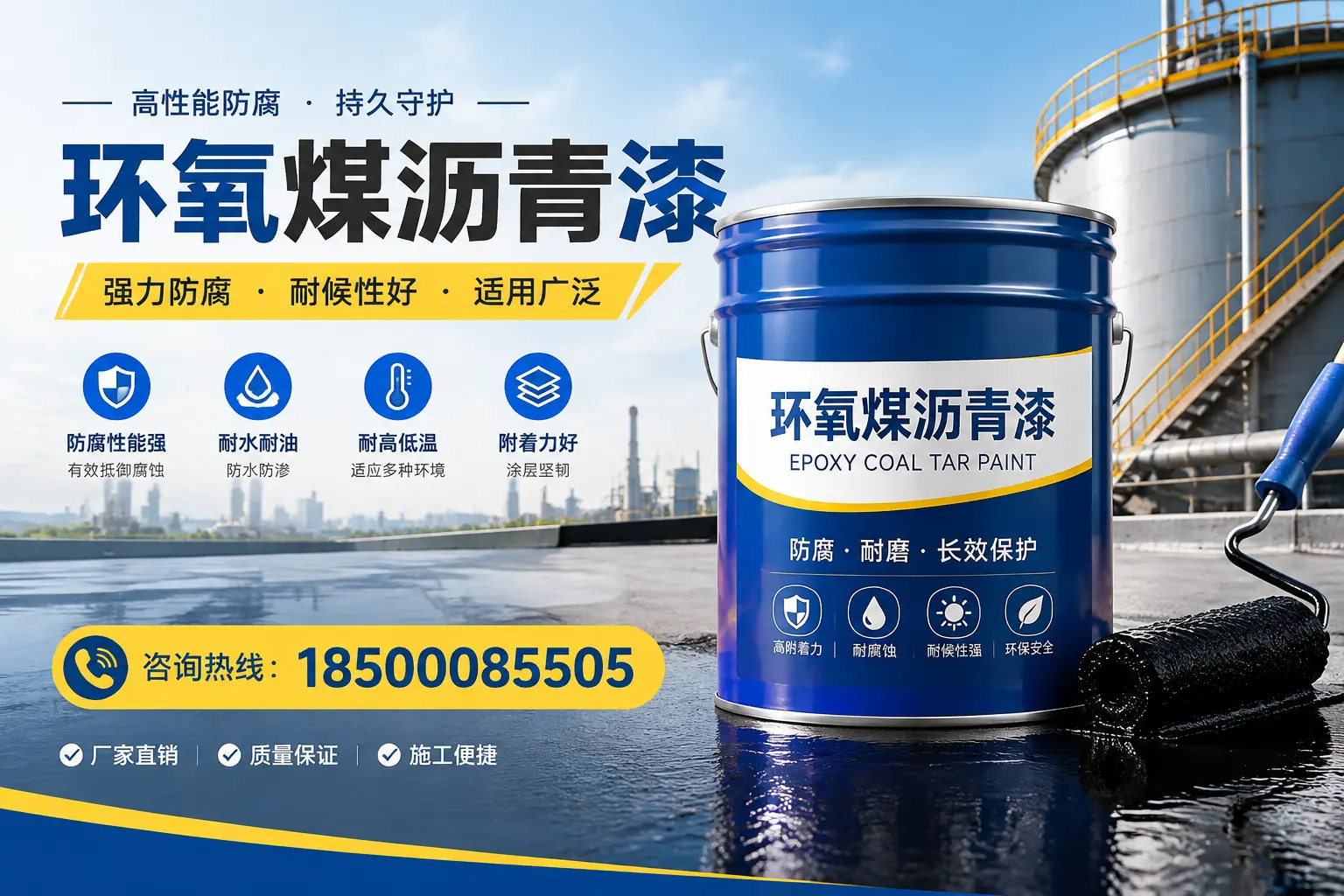 环氧煤沥青漆的储存与运输注意事项,陵水企业须知